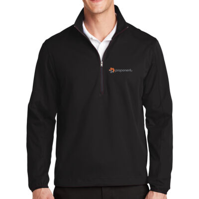 Port Authority® Active 1/2-Zip Soft Shell Jacket Thumbnail