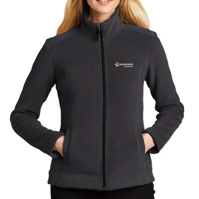 (Embroidered) Proponent Manufacturing Ladies Ultra Brushed Fleece Jacket Thumbnail