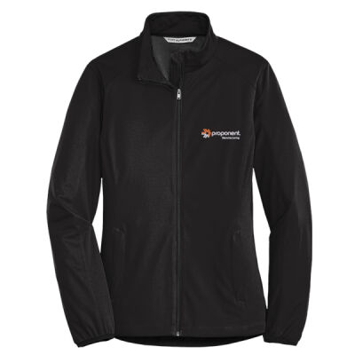 (Embroidered) Proponent Manufacturing Ladies Active Soft Shell Jacket Thumbnail
