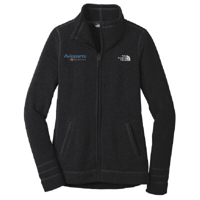 (Embroidered) Avioparts North Face Ladies Sweater Fleece Jacket Thumbnail