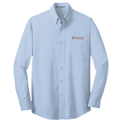 (Embroidered) Proponents Battery Services Port Authority® Crosshatch Easy Care Shirt Thumbnail