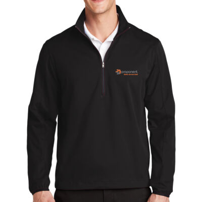 (Embroidered) Proponent Battery Services Port Authority® Active 1/2-Zip Soft Shell Jacket Thumbnail