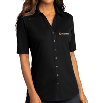 (Embroidered) Proponent Warranty and Repair Administration Ladies City Stretch Top Thumbnail