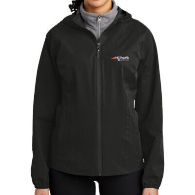 (Embroidered) HC Pacific Ladies Essential Rain Jacket Thumbnail
