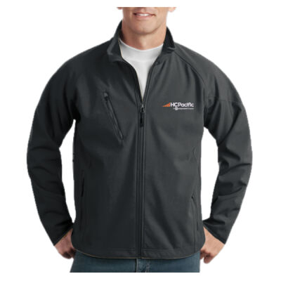 (Embroidered) HC Pacific Port Authority® Textured Soft Shell Jacket Thumbnail